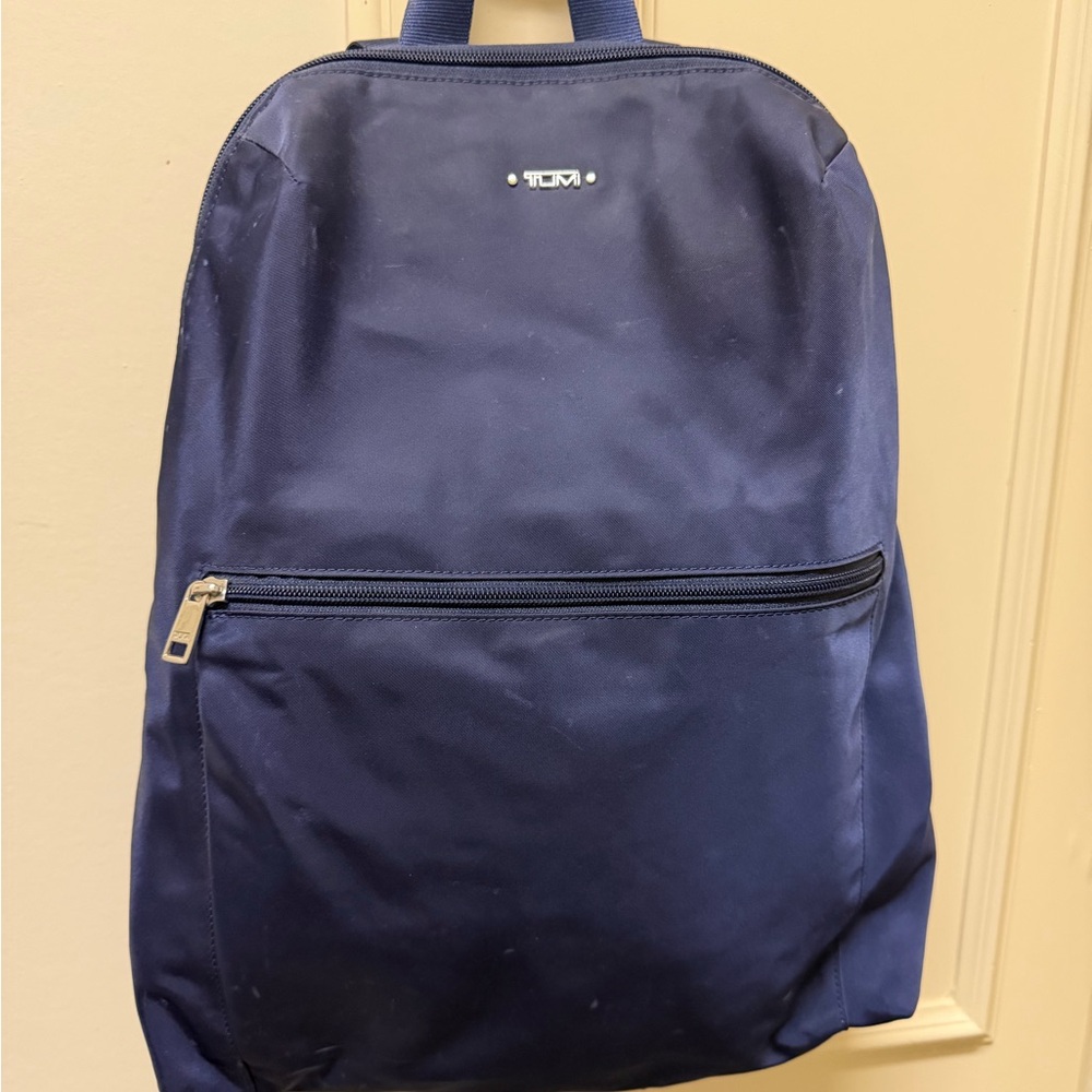 Tumi Navy “Just in Case”  Backpack